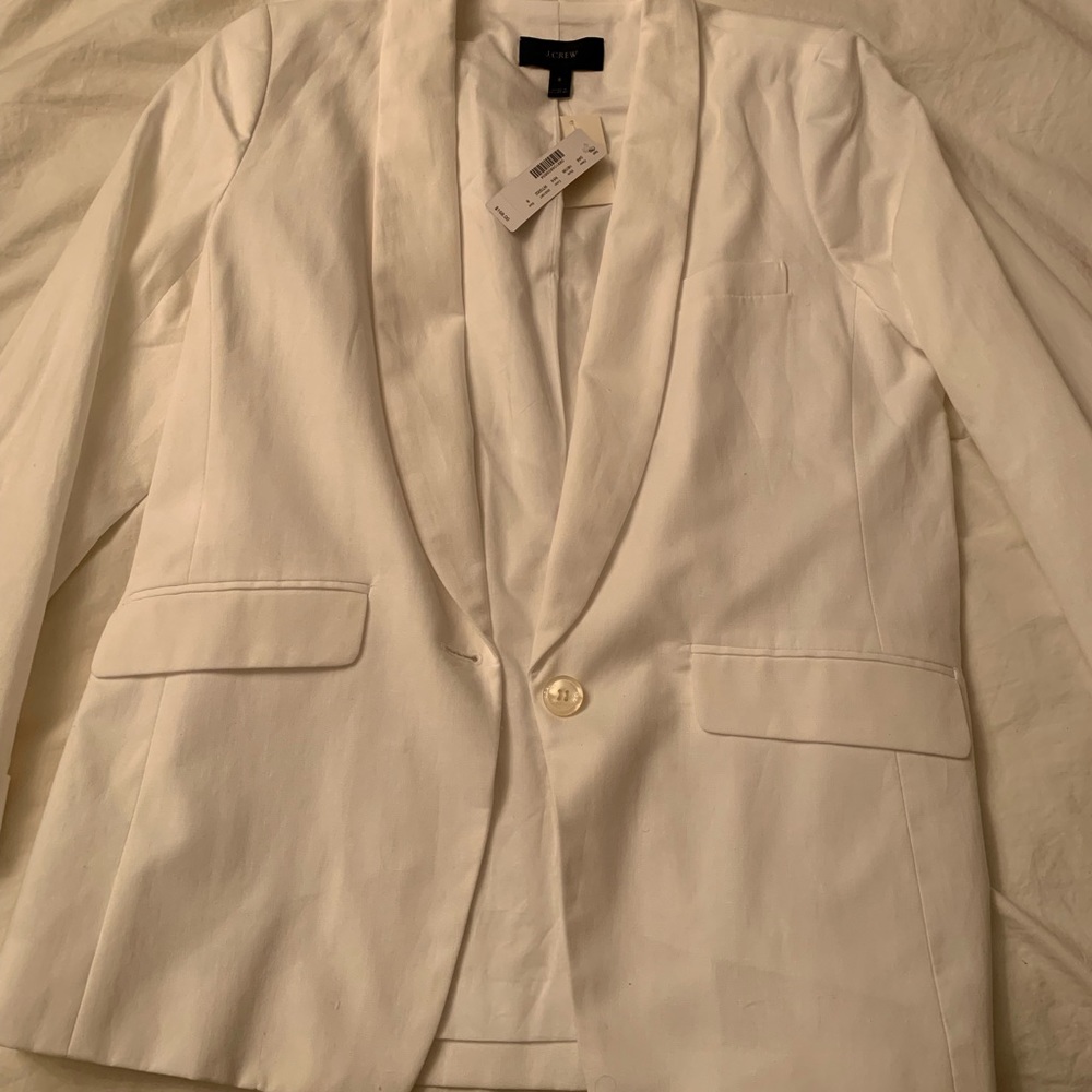 JCrew white Blazer